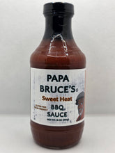 Load image into Gallery viewer, 18 oz. Papa Bruce's "Sweet Heat" BBQ Sauce (No high fructose corn syrup/ gluten free/ vegan friendly)