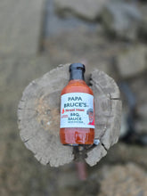 Load image into Gallery viewer, 18 oz. Papa Bruce&#39;s &quot;Street Heat&quot; BBQ sauce (No high fructose corn syrup/ gluten free/ vegan friendly)

